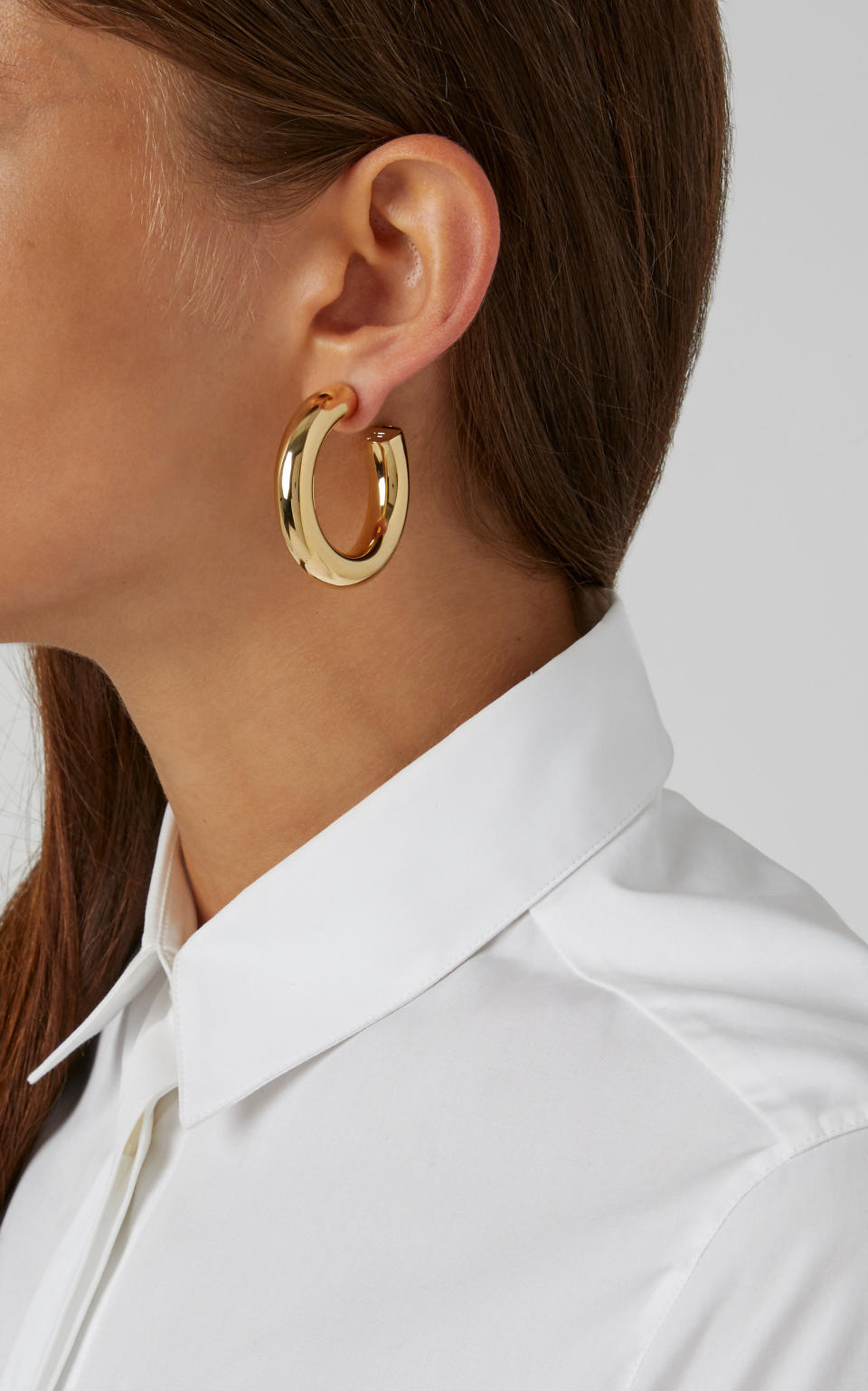 Mini Jamma Gold-Plated Hoop Earrings by Jennifer Fisher. 