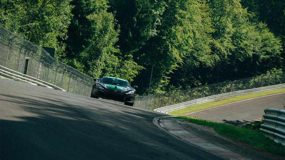 The Rimac Nevera at the Nürburgring