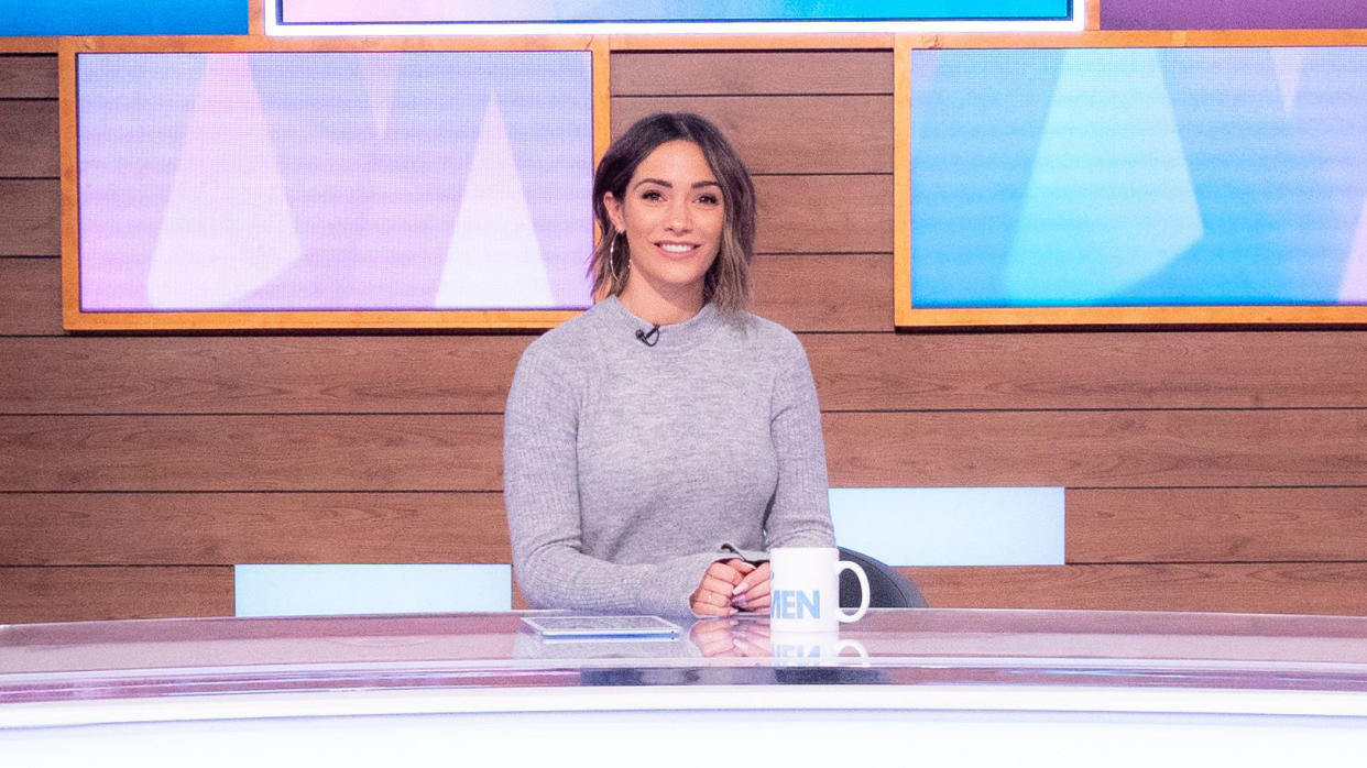 Frankie Bridge has opened up on a recent health scare. (ITV)