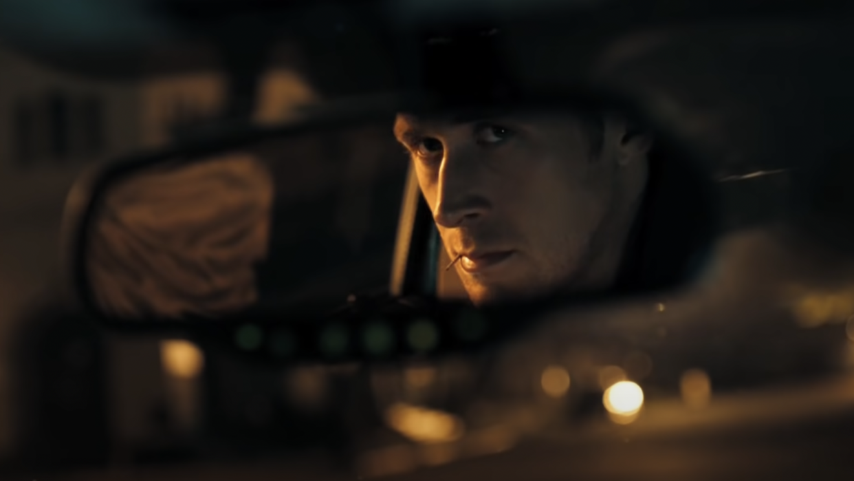  Ryan Gosling in Drive (2011) screenshot. 