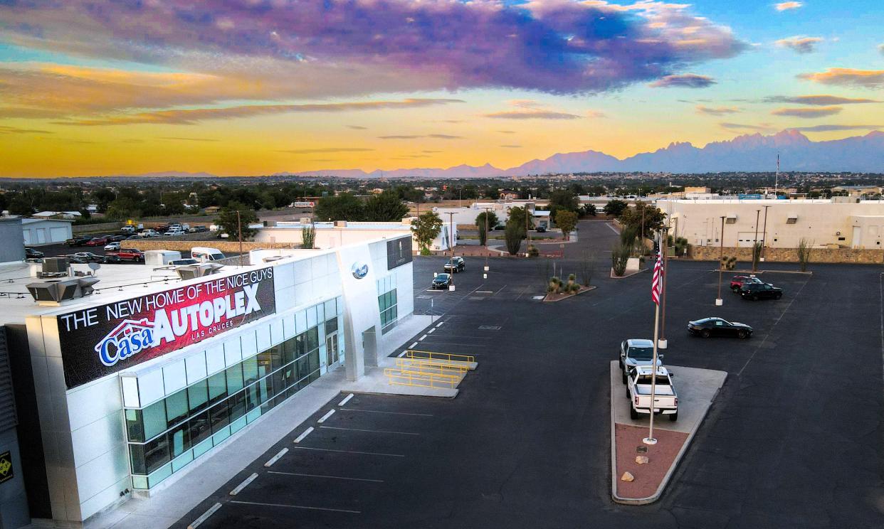 The Ford showroom is one of four auto showrooms at the renamed Casa Autoplex in Las Cruces as shown Sept. 20. El Paso's Casa Auto Group bought the 20-acre, former Borman Autoplex, which includes Ford, Honda, Hyundai, and Mazda dealerships.