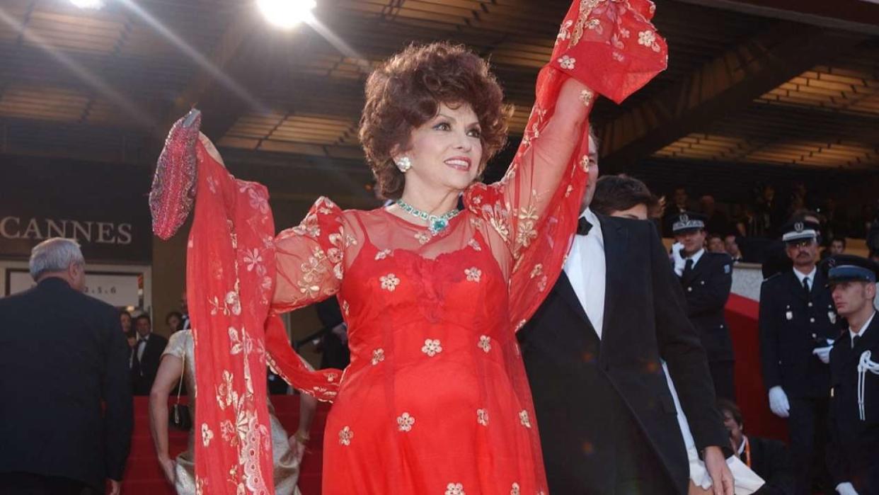 L’actrice italienne Gina Lollobrigida, ici à Cannes en 2003, est décédée à l’âge de 95 ans.