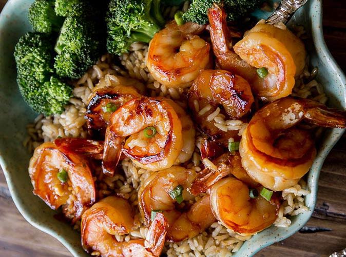 Honey Garlic Shrimp