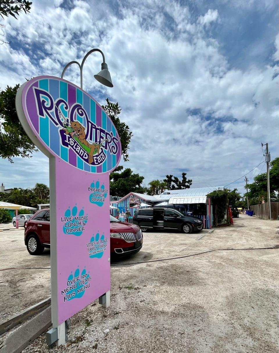 RC Otter's is located on Andy Rosse Land on Captiva Island.