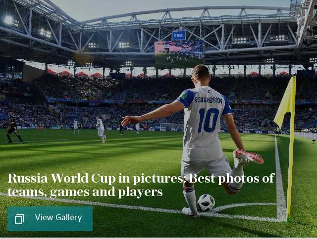 Russia World Cup in pictures: Best photos of teams, games and players