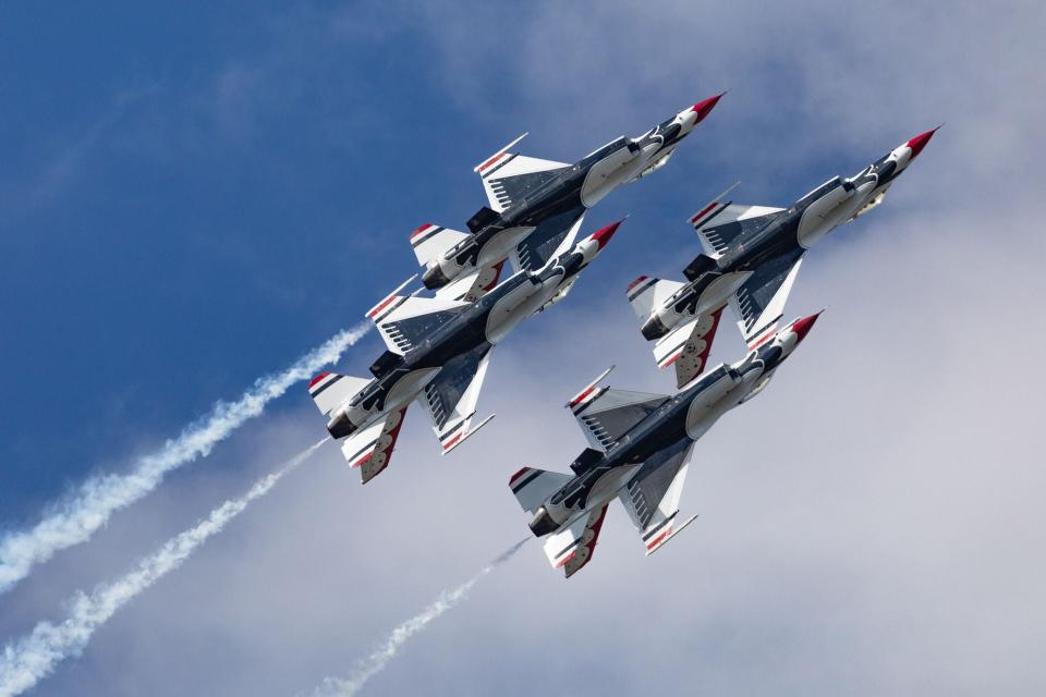 The 2023 Orlando Air Show at Orlando Sanford International Airport.