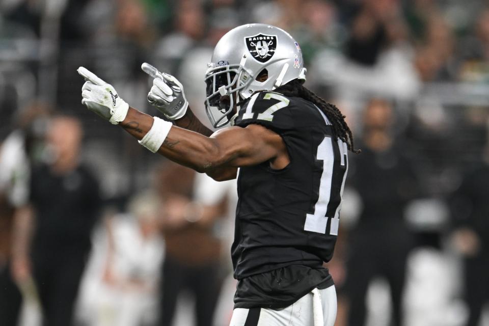 Davante Adams has the most receiving touchdowns in the NFL over the last two years with the Las Vegas Raiders. General manager Tom Telesco says the team has no intent on trading Adams.