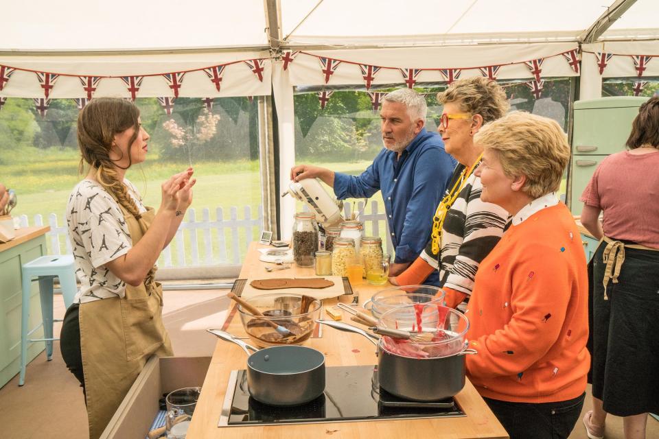 Great British bake Off: Manon makes her case to the judges