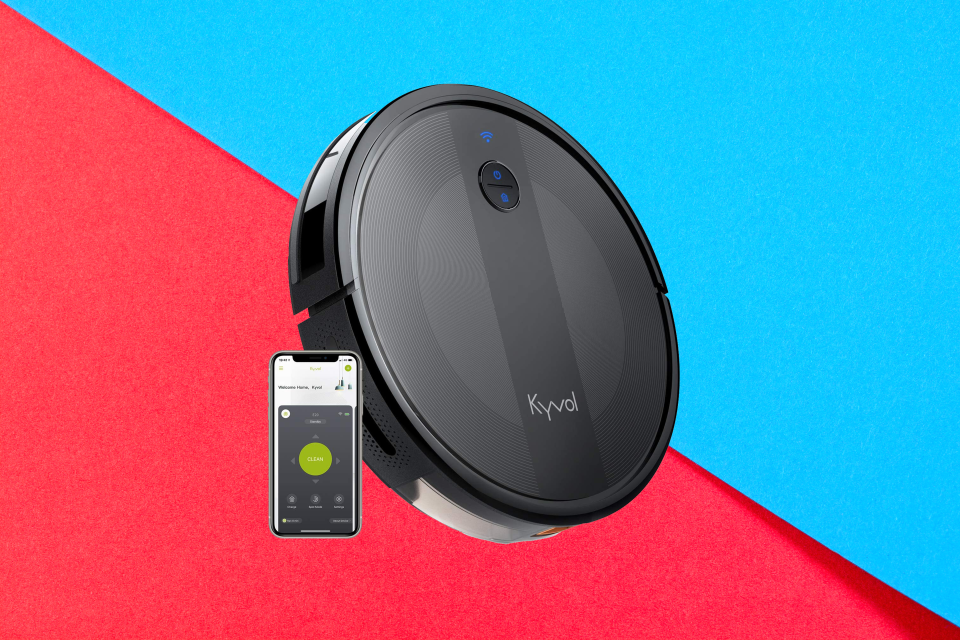 For Labor Day: Save 40 percent on this Kyvol Cybovac E20 Robot Vacuum Cleaner. (Photo: Amazon)