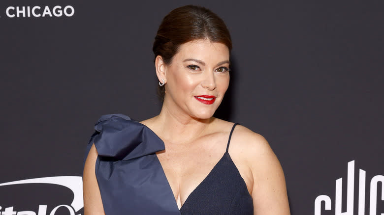 Gail Simmons on red carpet 