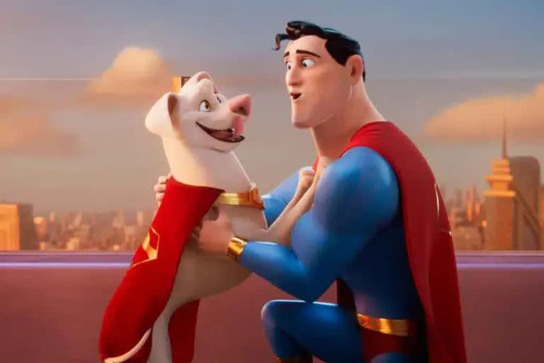 Krypto y Superman, amigos superpoderosos