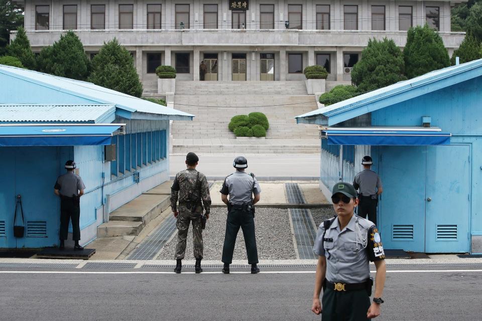 north south korea border