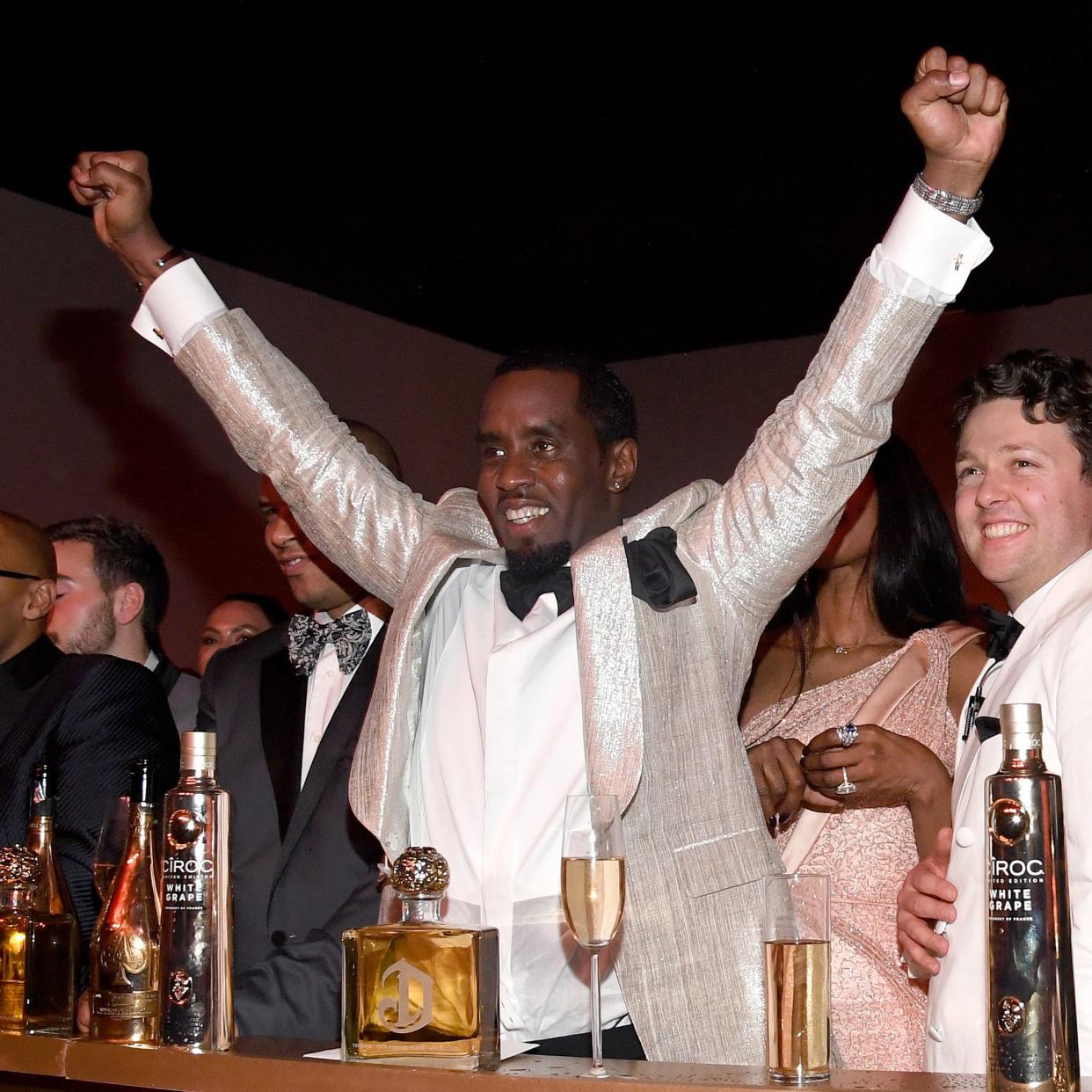 Sean "Diddy" Combs celebrates at his 50th birthday party on Dec. 14, 2019, with Ciroc.