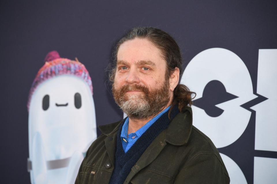 Galifianakis attending a premiere