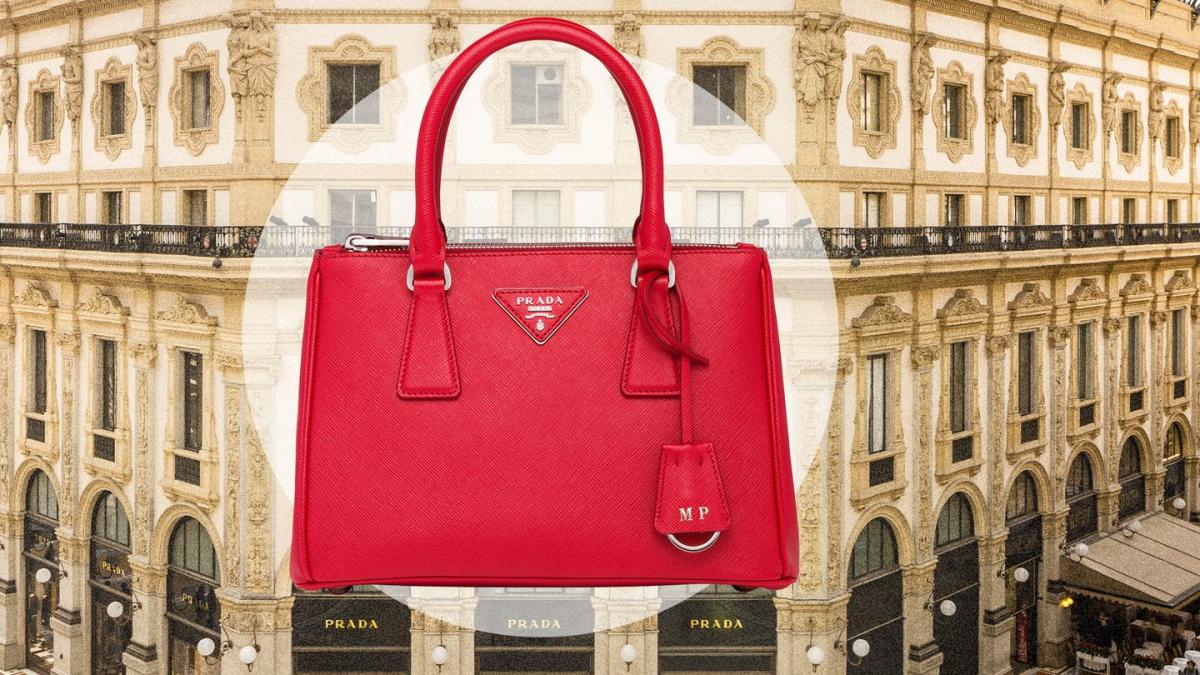 Galleria saffiano leather mini-bag | Prada 