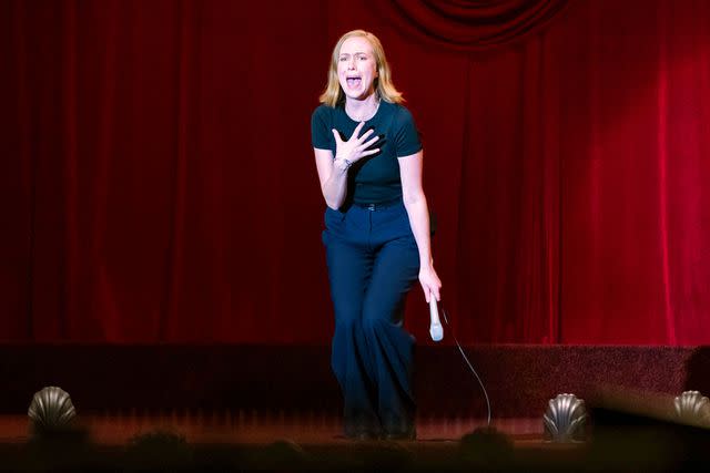 <p>Eddy Chen/Max</p> Hannah Einbinder in her comedy special, 'Everything Must Go'