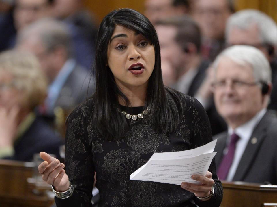 <p><strong>Government House Leader</strong><br><strong>2017 Salary: $255,300</strong><br><strong> Car Allowance: $2,000</strong><br>Liberal MP Bardish Chagger (Waterloo), takes home an additional $82,600.<br><br>(Canadian Press) </p>