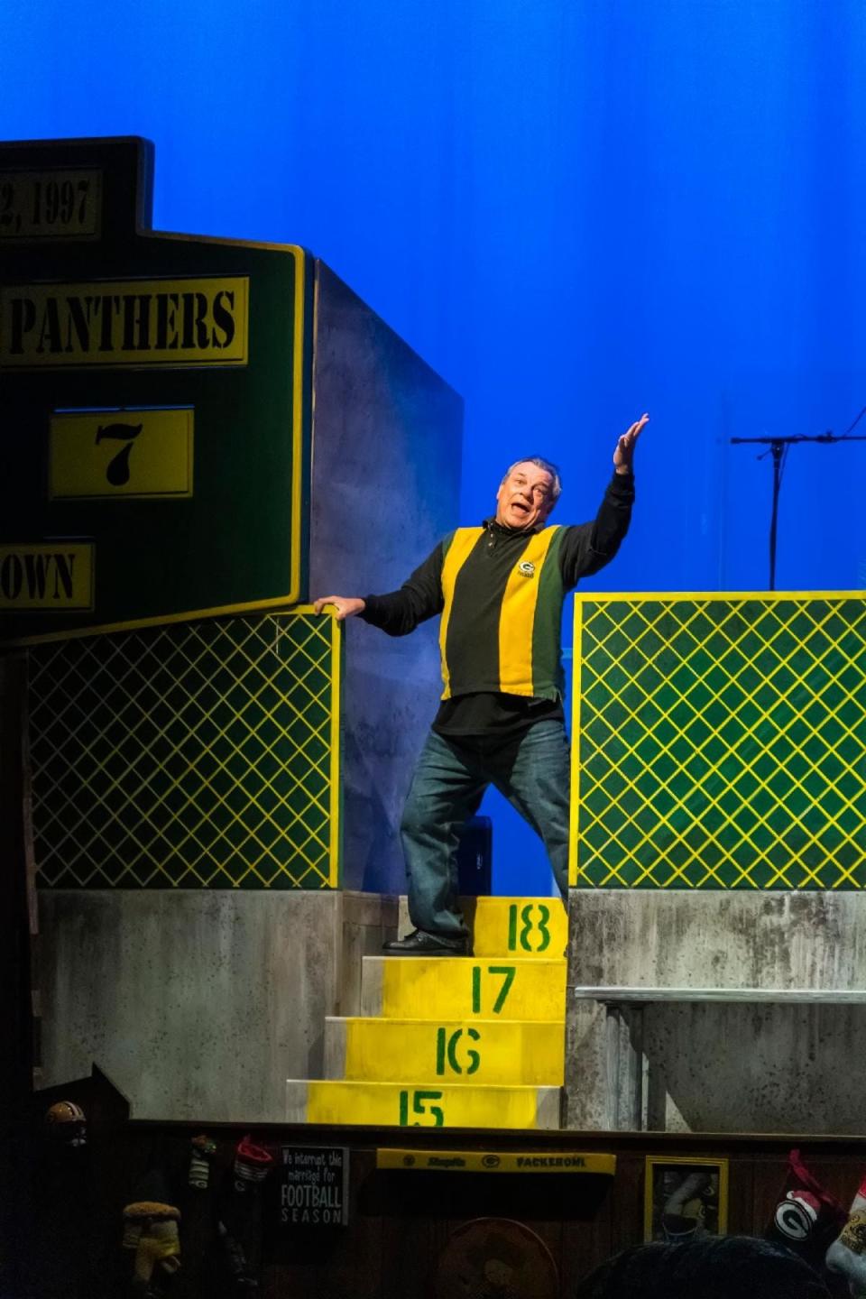 Ray Jivoff returns to play the titular "dad" in Northern Sky Theater's "Dad's Season Tickets," which the company is presenting for its summer season in its indoor Gould Theater.