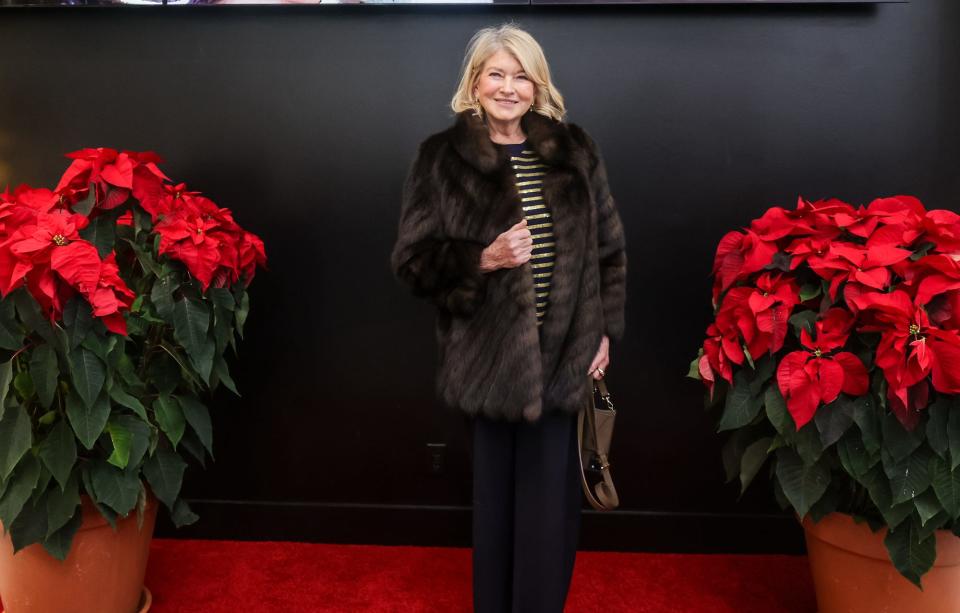 Martha Stewart in December 2023