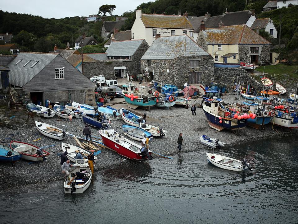 Cadgwith cove in Cornwall pictured in 2013 (Matt Cardy/Getty Images)