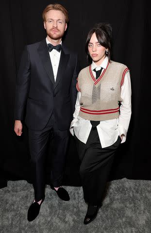 <p>Chelsea Lauren/Shutterstock</p> Finneas and Billie Eilish