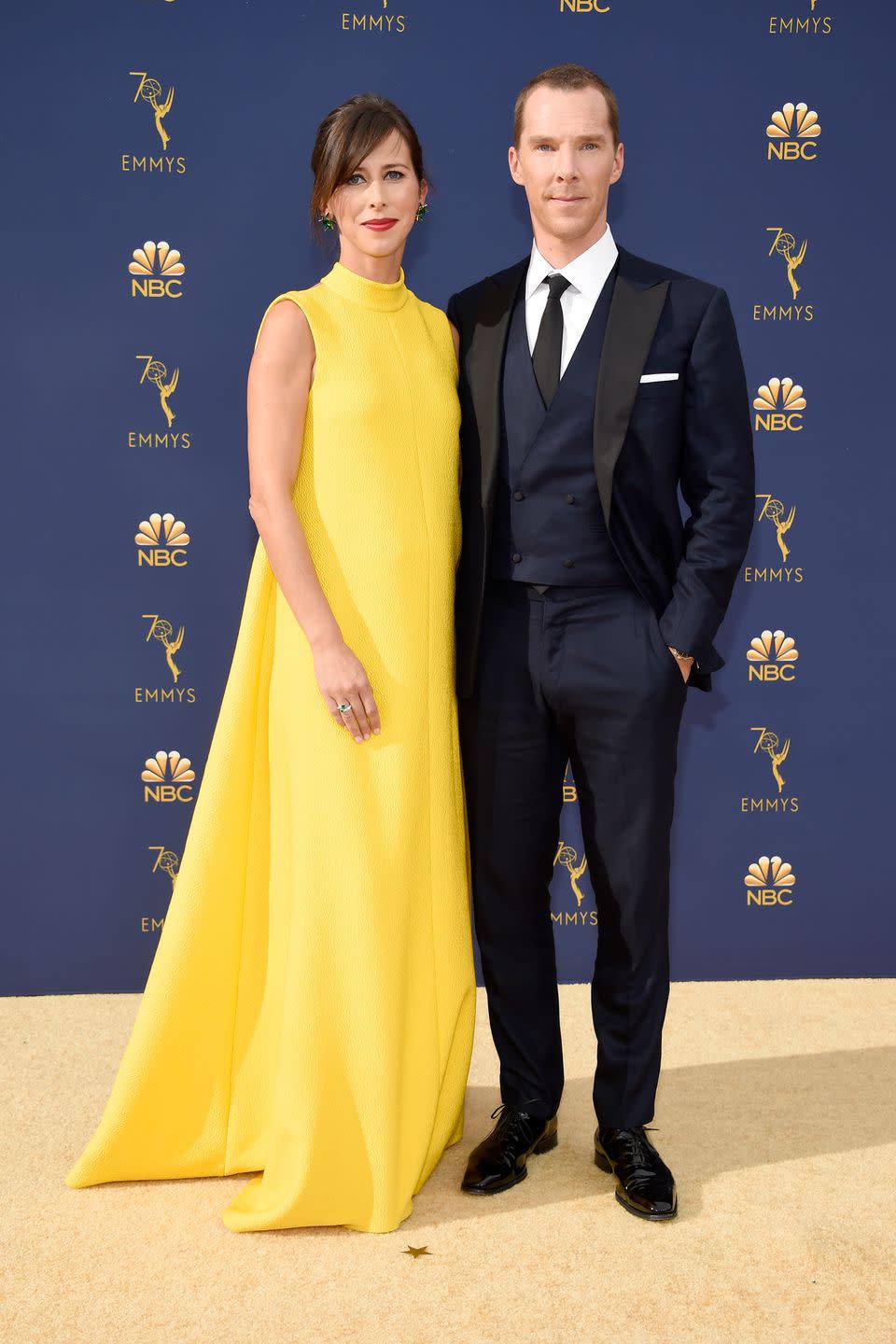 <p>Sophie Hunter and Benedict Cumberbatch</p>