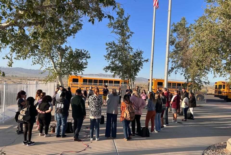 The 73rd National Day of Prayer on Thursday included a number of public gatherings in the High Desert, including an early morning event at Granite Hills High School in Apple Valley.