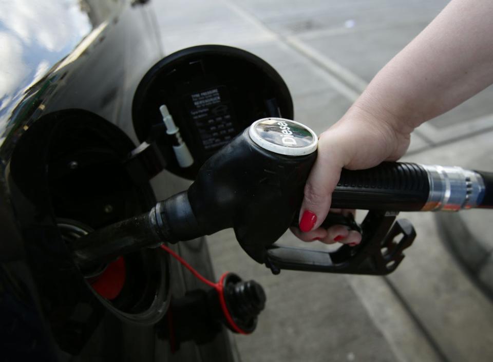 Until last month, the highest average price of diesel was 147.93p, recorded in April 2012 (Yui Mok/PA) (PA Archive)