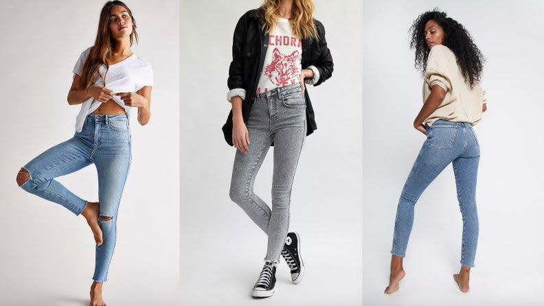 Ignore attempted Gen Z trends: These high-waisted skinny jeggings are a dream.