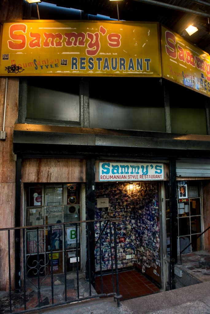 Sammy’s closed in 2021, but is reopening at the end of April. Gabi Porter for NY Post