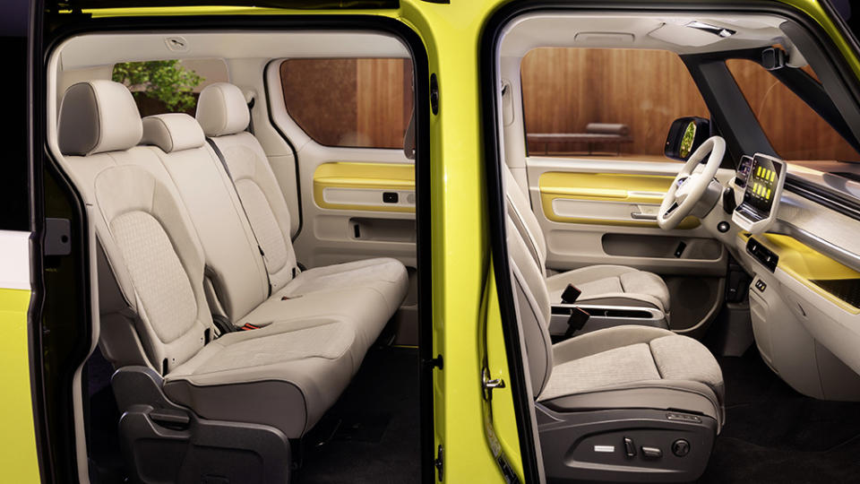 Inside the Volkswagen ID. Buzz