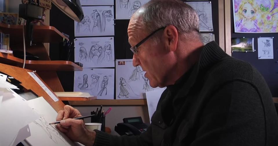 glen keane rapunzel