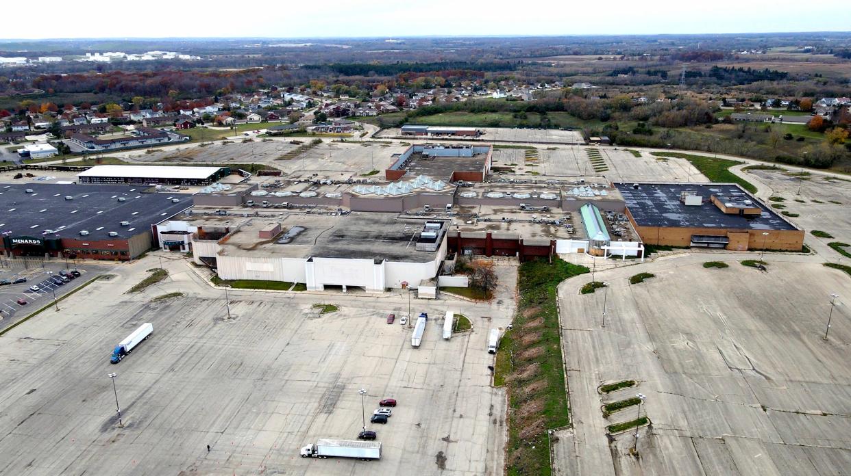 The  vacant Northridge Mall at West Brown Deer Road and North 76th Street, closed in 2003.