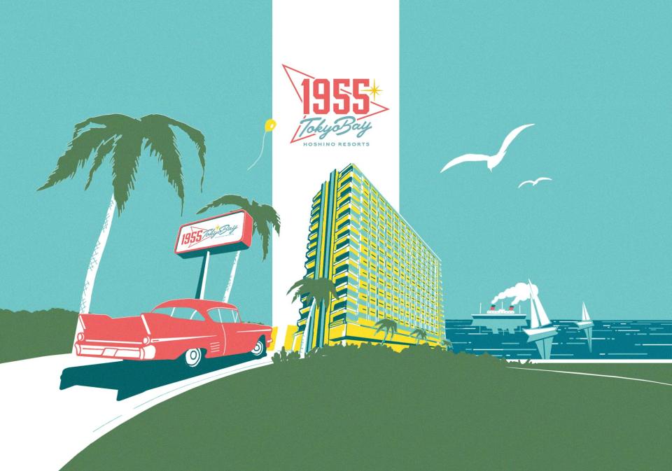 東京酒店2024｜星野新酒店「1955 Tokyo Bay」6月20日開幕 50年代美國主題/超近東京迪士尼