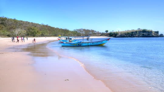 Pink Beach — Komodo Island, Indonesia