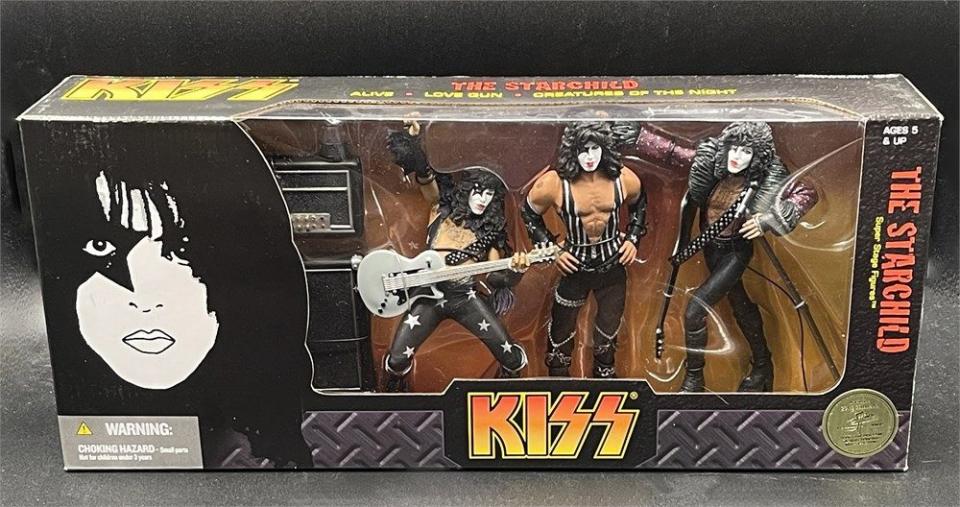 Kiss action figures have helped the band make over $500 million from merchandise alone