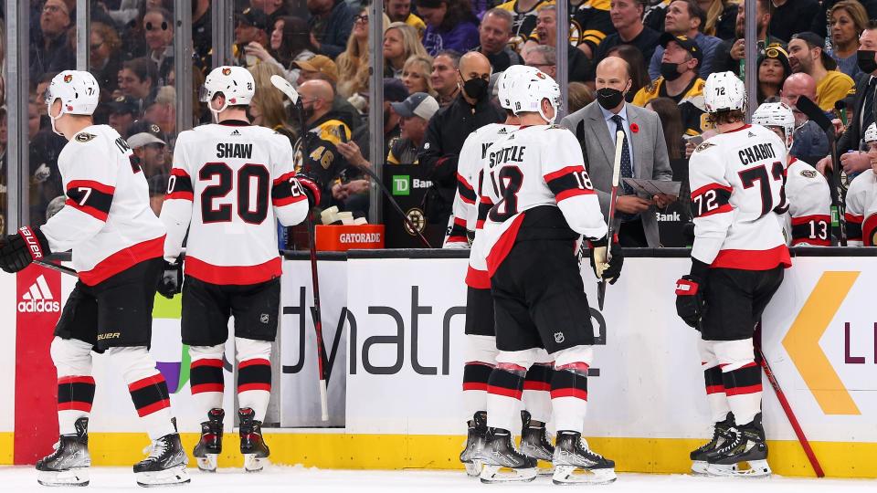 The Senators will have at least three games postponed due to a COVID-19 outbreak. (Getty)