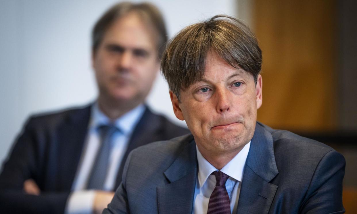 <span>Shell Netherlands president and CEO Frans Everts said activists wanted to limit the supply of Shell’s products before its customers are ‘able, willing or ready to switch to less fossil fuels’.</span><span>Photograph: Hollandse Hoogte/REX/Shutterstock</span>