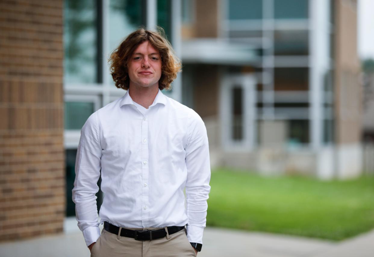 Luke Courtney, a 2022 graduate of Springfield's Kickapoo High School, was named one of the Missouri Scholars 100.