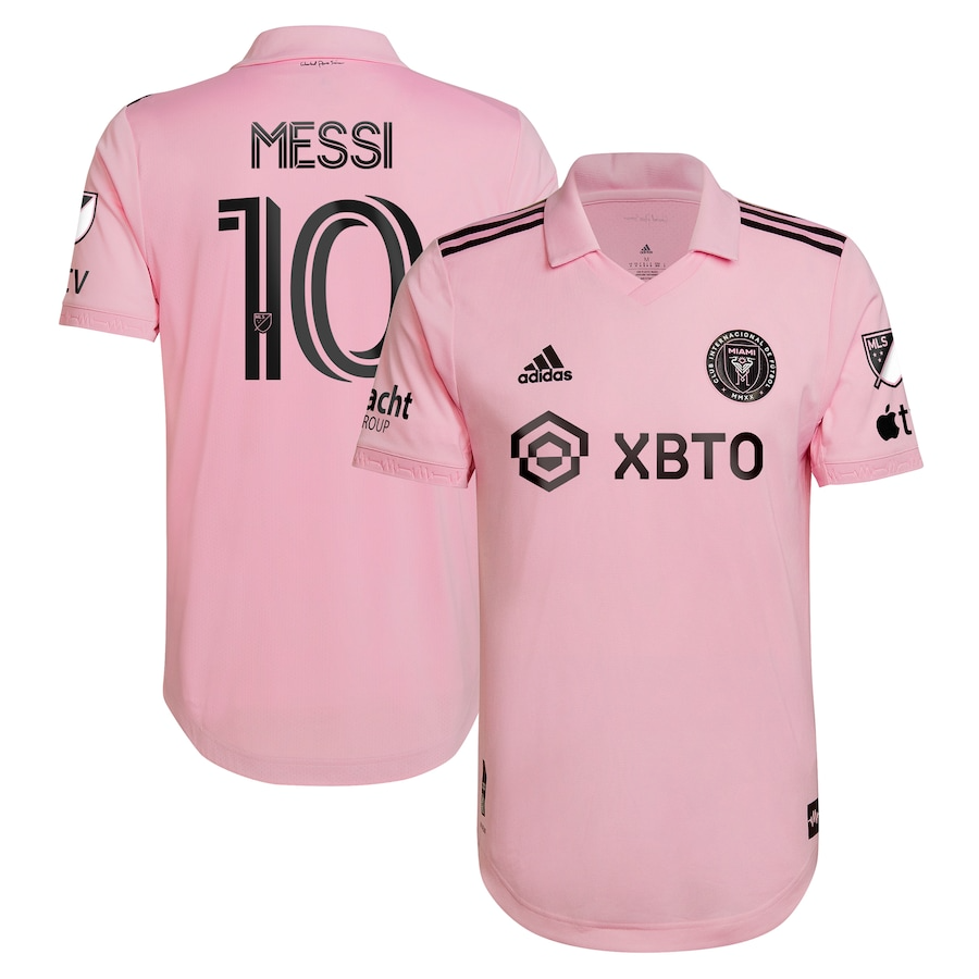 Lionel Messi Inter Miami CF Adidas Authentic Pink Jersey