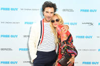 <p>Shawn Levy and Rachel Zoe stick together at the Cinema Society screening of <em>Free Guy </em>in East Hampton, New York, on Aug. 15.</p>