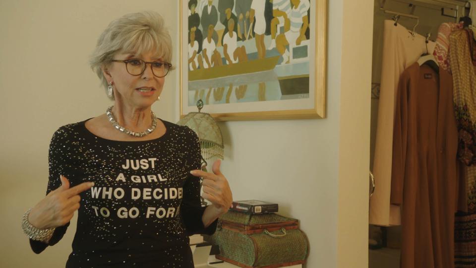 Rita Moreno’s life and work are chronicled in the new documentary “Rita Moreno: Just a Girl Who Decided to Go for It.”