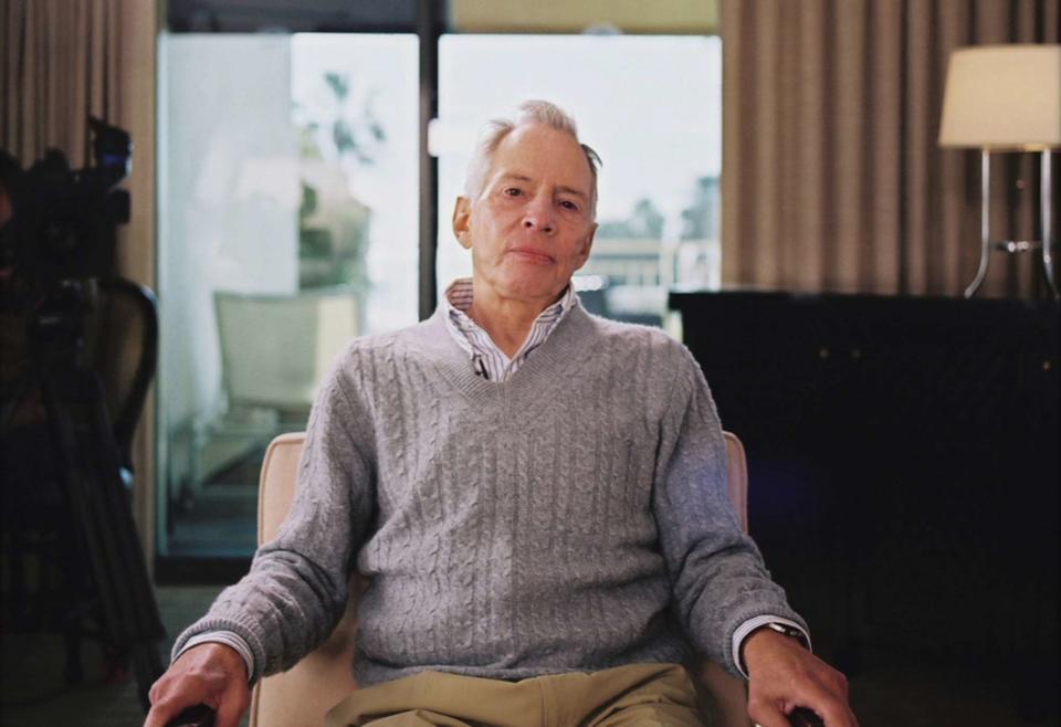 <p>Courtesy of HBO</p> Robert Durst in 