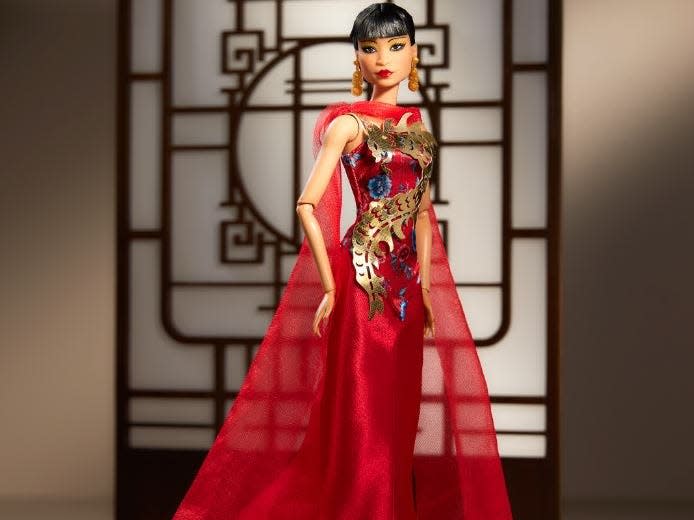 Anna May Wong Barbie doll