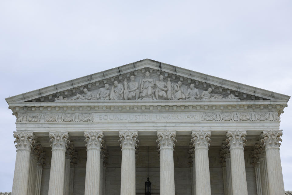 WASHINGTON, DC - OCTOBER 03: The U.S. Supreme Court Building on October 03, 2022 in Washington, DC. The Court is hearing oral arguments for the first set of cases today which are Sackett v. Environmental Protection Agency and Delaware v. Pennsylvania and Wisconsin. (Photo by Anna Moneymaker/Getty Images)