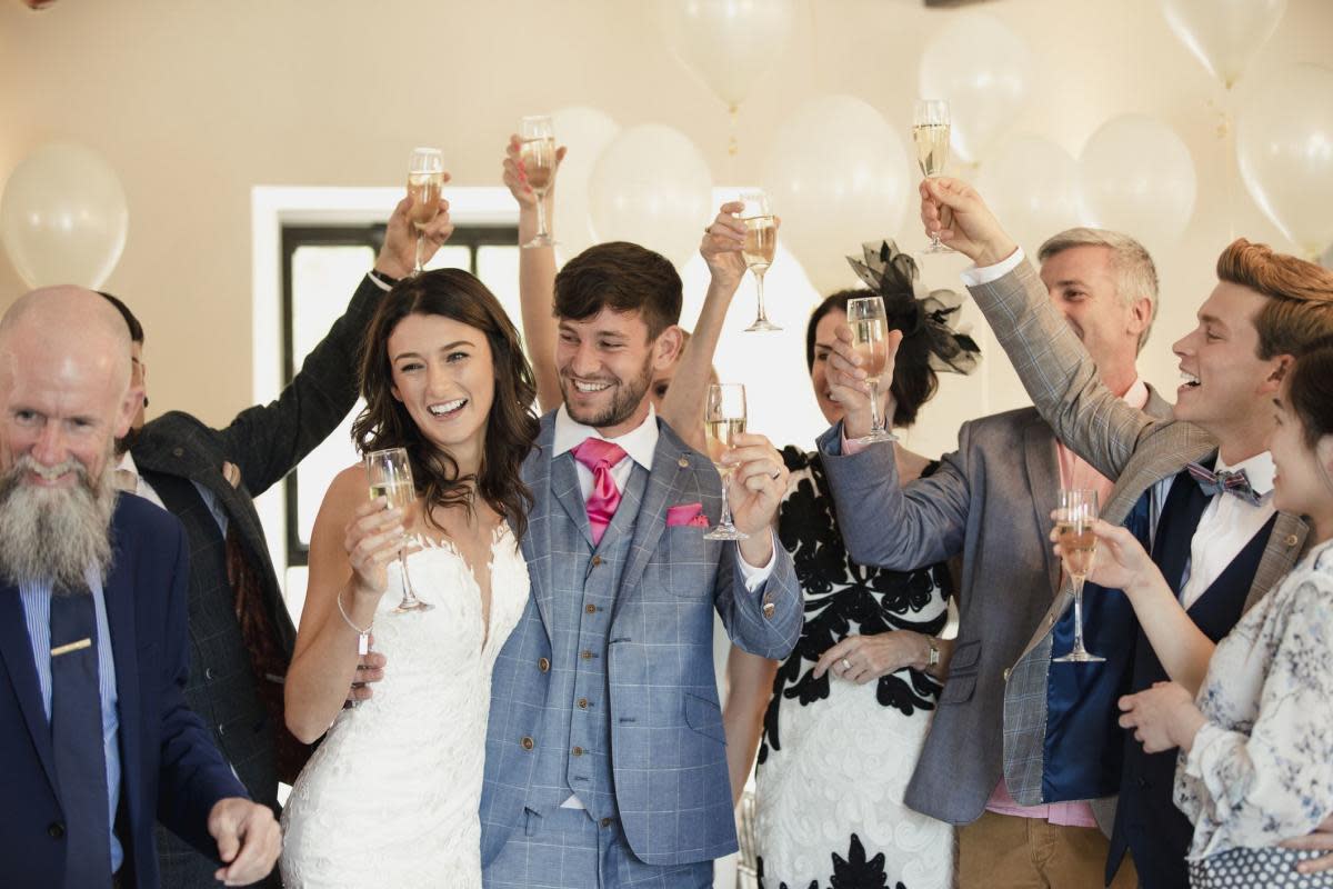 Neighbours claim they can hear wedding speeches in their gardens, leading to concerns over extended hours. File picture. Image: Getty Images