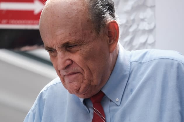 rudy-giuliani-sexual-harrassment-lawsuit.jpg Rudy Giuliani Endorses GOP NYC Mayoral Candidate Curtis Sliwa - Credit: Spencer Platt/Getty Images