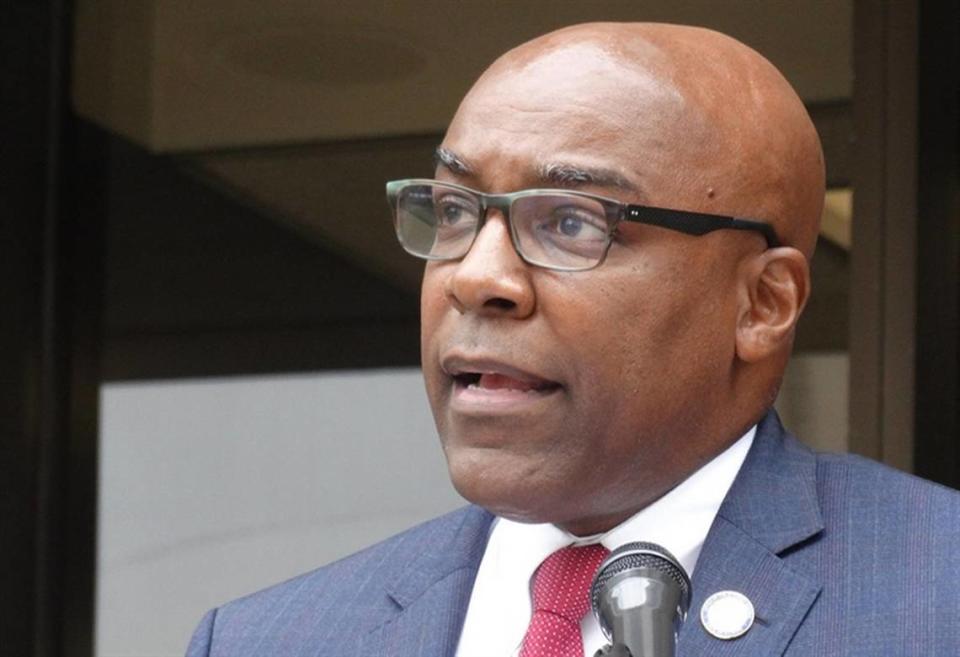 Pictured is Illinois Attorney General Kwame Raoul. The assault weapons ban Gov. J.B. Pritzker signed into law in January is back in force after a federal appeals court Thursday blocked a temporary injunction that a lower court judge in East St. Louis issued April 28.