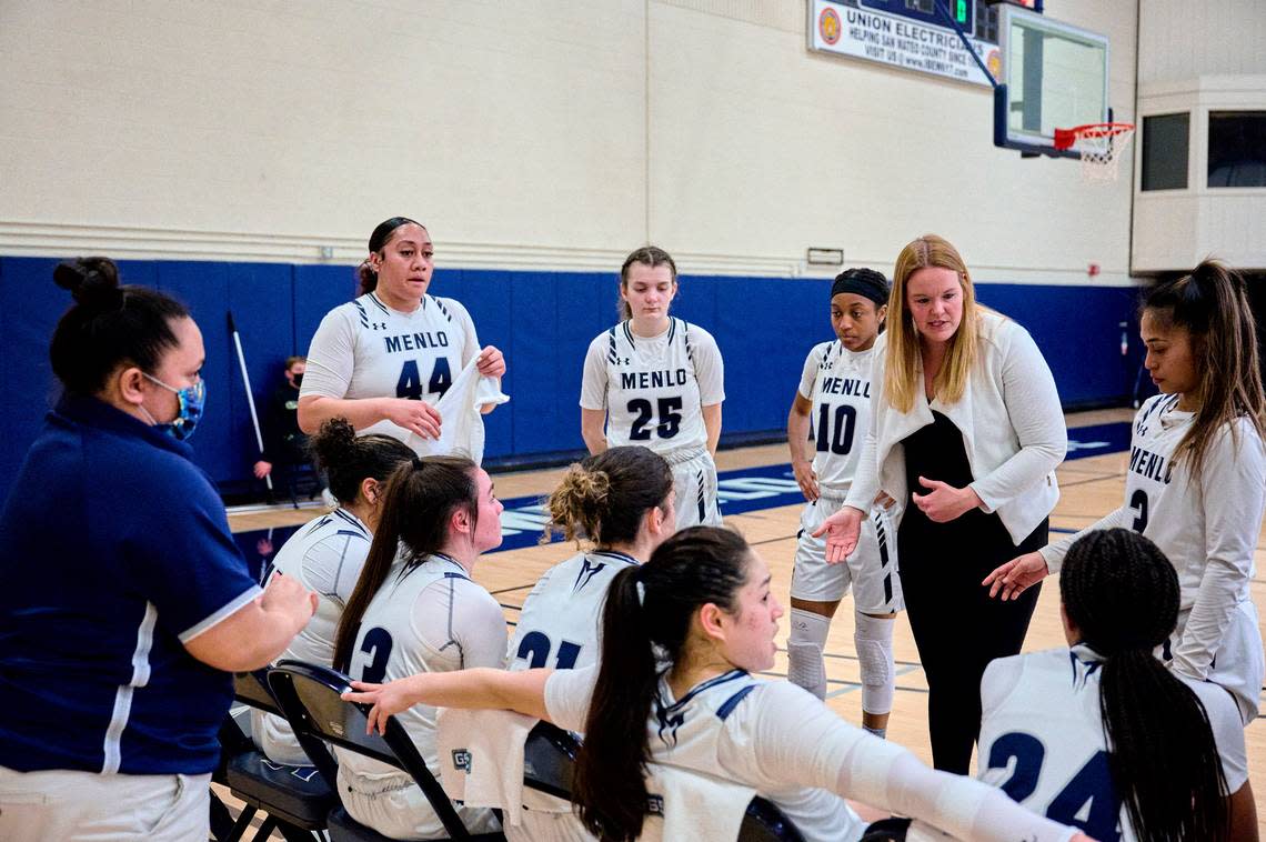 Former Menlo College assistant Kellie Bernard was named UC Merced women’s basketball coach on Friday, Sept. 9, 2022. Menlo Athletics/Menlo Athletics