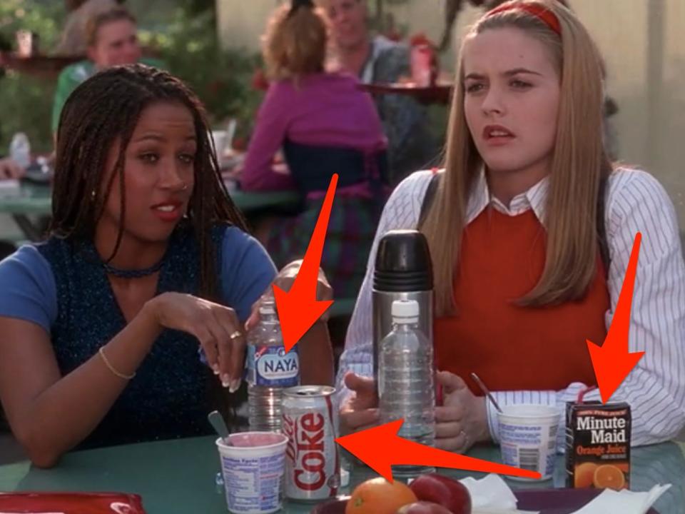 lunch scene clueless